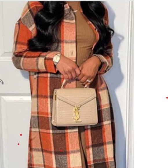 💥💥💥Long Plaid Jacket💥💥💥 - Picture 3 of 5